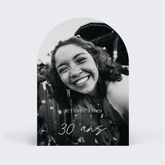 Invitation Anniversaire Adulte Tirets Pleine Page