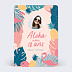 Invitation anniversaire Aloha