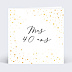 Invitation anniversaire Dorure Anniversaire