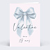 Invitation Anniversaire Adulte Grand nœud