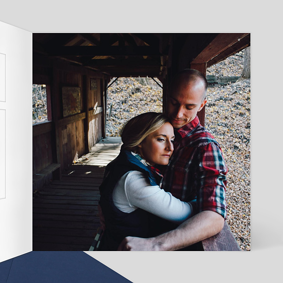 Invitation anniversaire Découpe Cadeaux Cadre Intérieur Droit