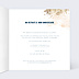 Invitation anniversaire Dorure Mystique Intérieur Droit