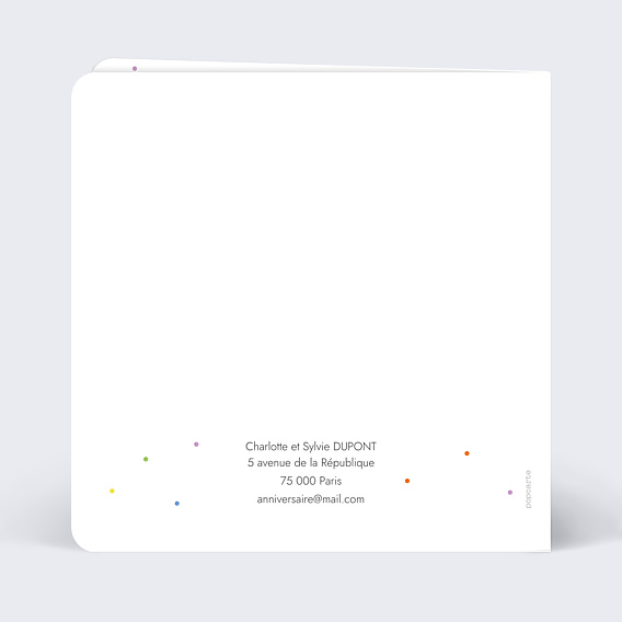 Invitation Anniversaire Adulte Deux Anniversaires