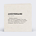 Invitation Anniversaire Adulte Dictionnaire