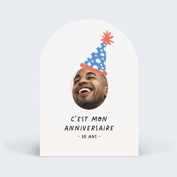 Invitation anniversaire Mets ton Chapeau