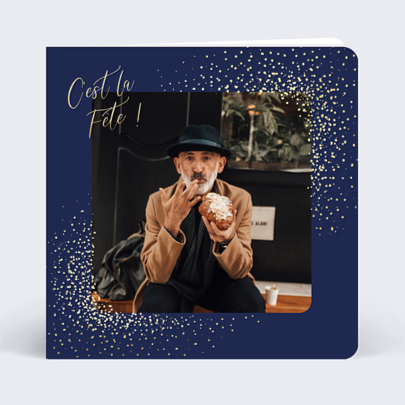 Invitation Anniversaire Adulte Tourbillon