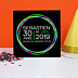 Invitation anniversaire Fluo Après 1