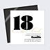 Invitation Anniversaire Adulte 18 ans Moderne