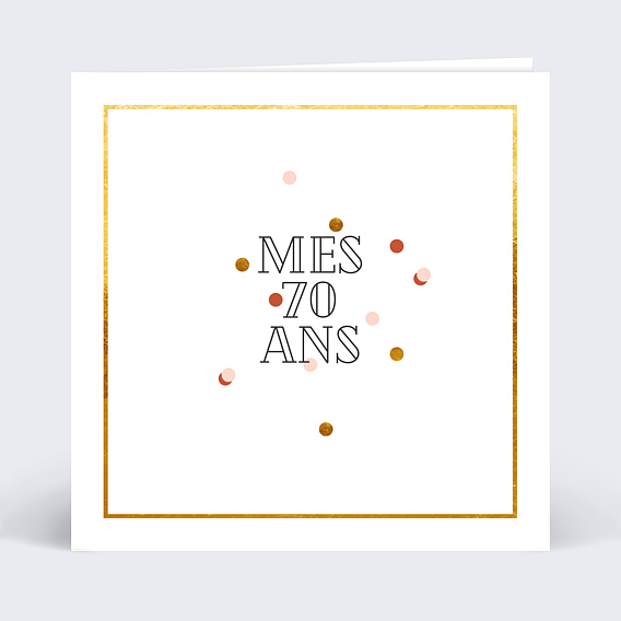 Invitation anniversaire Jolies Cadres