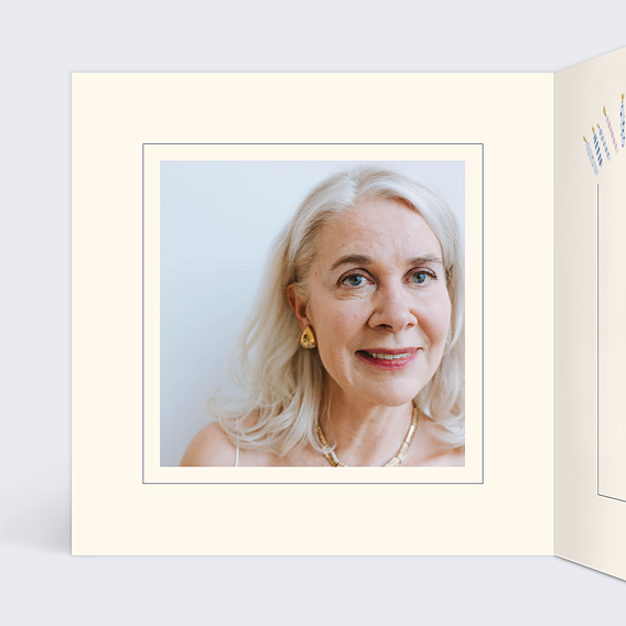 Invitation anniversaire Les Bougies Coûtent Plus Cher Que Le Gâteau Intérieur Gauche