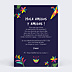 Invitation Anniversaire Adulte Viva Mexico