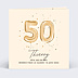 Invitation Anniversaire Adulte Chiffre Ballon 50