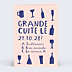 Invitation Anniversaire Adulte Grande Cuite