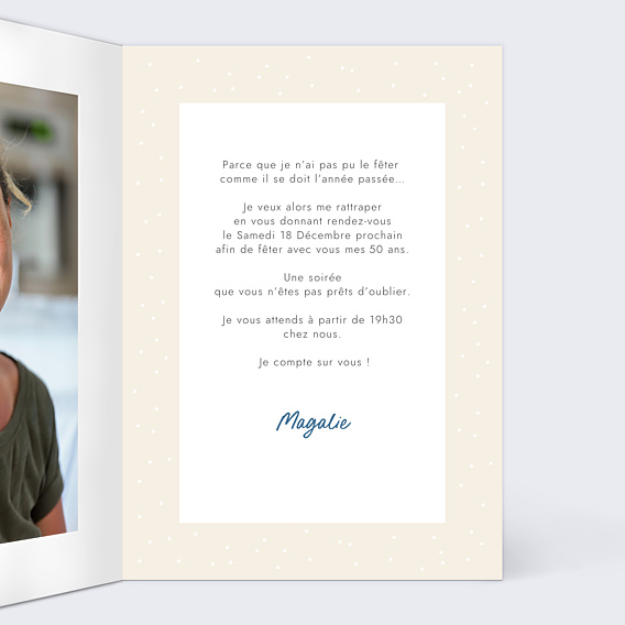Invitation Anniversaire Adulte Tchin