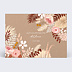 Invitation Anniversaire Adulte Printemps bohème