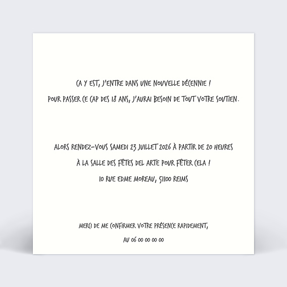 Invitation Anniversaire Adulte Champaaagne
