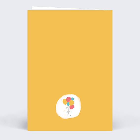 Invitation Anniversaire Adulte Multicolore