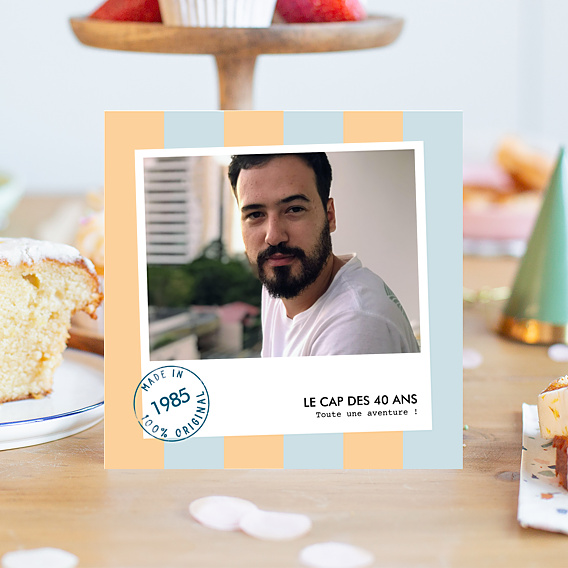 Invitation Anniversaire Adulte Made in