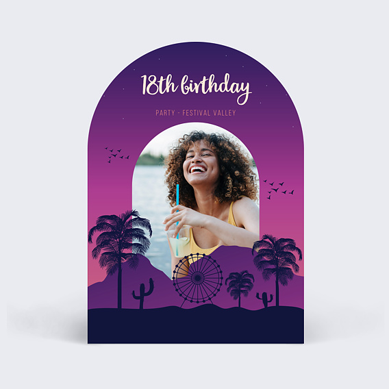 Invitation anniversaire Festival