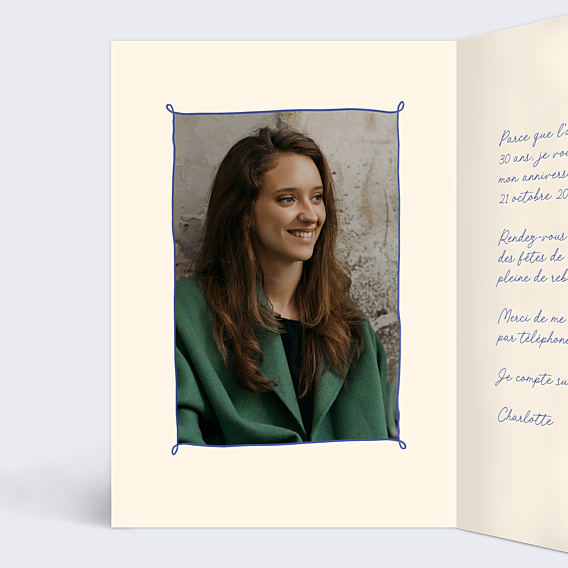 Invitation Anniversaire Adulte Illustration fête