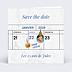 Invitation Anniversaire Adulte Save the date agenda