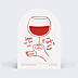 Invitation Anniversaire Adulte Verre ballon