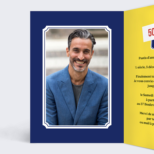 Invitation Anniversaire Ricard Popcarte Invitation Anniversaire Ricard Popcarte