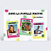 Invitation Anniversaire Adulte Jeux des 7 familles pour 3