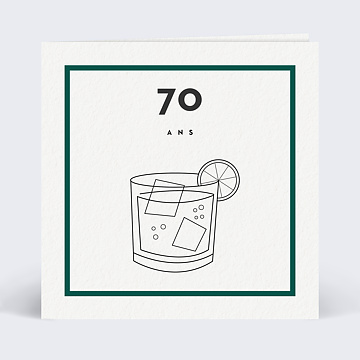 Invitation Anniversaire Adulte Bourbon