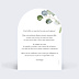 Invitation Anniversaire Adulte Couronne Eucalyptus Chic