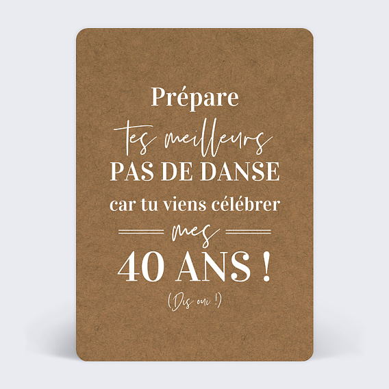 Invitation anniversaire Anniversaire Bohème