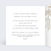 Invitation anniversaire Âge fleuri avec graines Intérieur Gauche