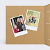Invitation anniversaire Avant-Après Kraft Intérieur Gauche