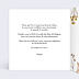 Invitation anniversaire Fleurs séchées avec Graines Intérieur Gauche