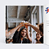 Invitation anniversaire Fruits Intérieur Gauche