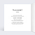Invitation anniversaire Multiphoto Graines à planter Intérieur Gauche