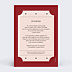 Invitation Anniversaire Adulte Ticket de cinéma