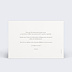 Invitation anniversaire Save the date elegante Verso