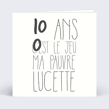 Invitation Anniversaire Virtuelle C'est le Jeu