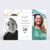 Invitation Anniversaire Adulte Elégance Graphique