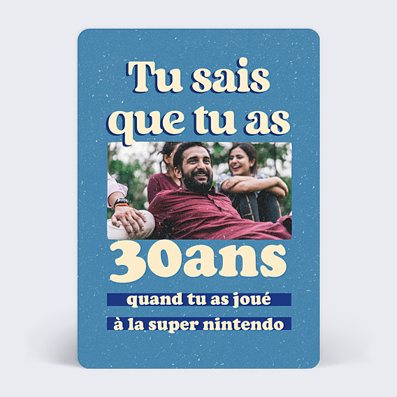 Invitation anniversaire Tu sais que tu as 40 ans