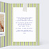 Invitation Anniversaire Adulte Vintage stripes