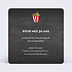 Invitation anniversaire Burger Party Verso