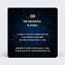Invitation anniversaire Galactique Verso