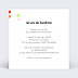 Invitation anniversaire Party 50 Verso