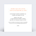 Invitation anniversaire Simplicité Verso