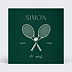 Invitation Anniversaire Adulte Tennis club