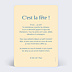 Invitation Anniversaire Adulte Tu sais que tu as 40 ans