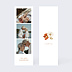 Invitation anniversaire Bouquet parfumé décomposé