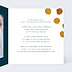 Invitation anniversaire Adulte Graphique Chic Intérieur Droit